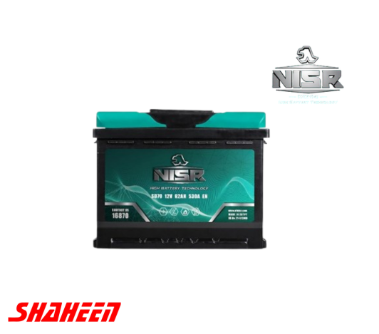 NISR 62Ah Car Battery