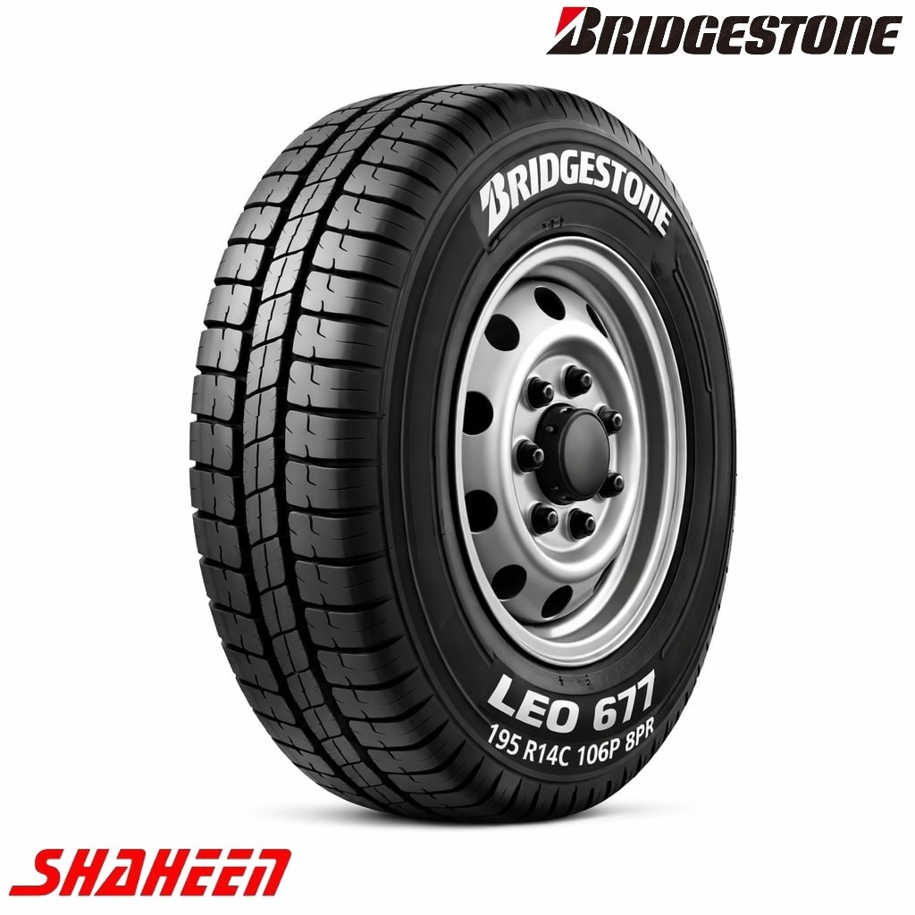 195/8R14 - 106P - L677 - TH - BRIDGESTONE بريدجستون تايلاندي