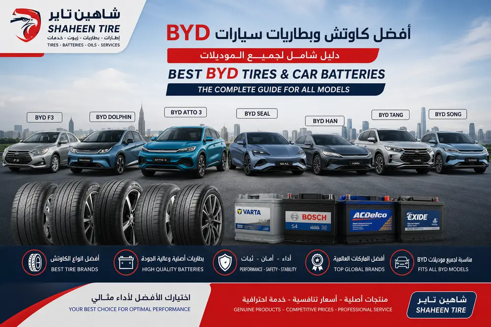 Best BYD Tires and Car Batteries for All Models